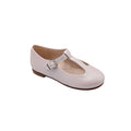 Philippa Pink T-Strap Leather Shoes