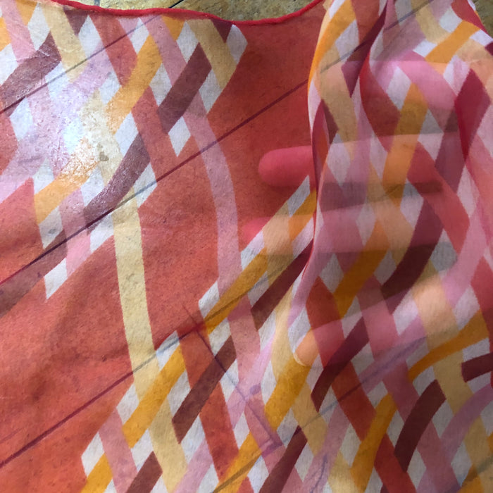 Pink Unbranded Long Scarf