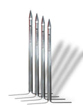 Pit Barrel 10" Hanging Skewers (4-Pack) - hanging skewers, pit barrel, skewer. Pit Barrel Cooker by FireFly Barbecue