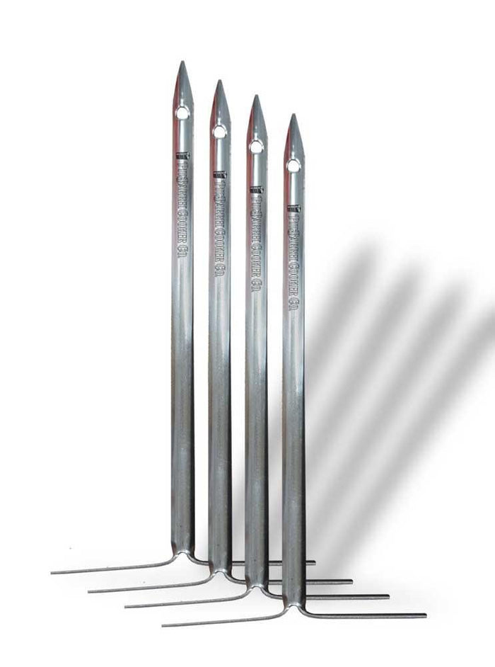 Pit Barrel 10" Hanging Skewers (4-Pack) - hanging skewers, pit barrel, skewer. Pit Barrel Cooker by FireFly Barbecue