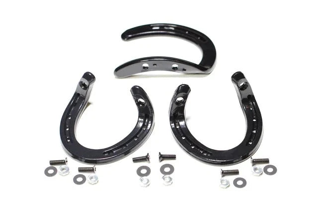 Black replacement handles for Pit Barrel grill
