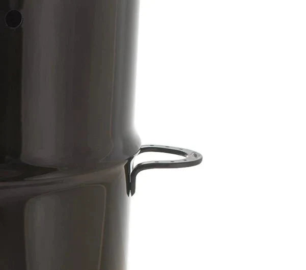 Horseshoe-shaped replacement handles for outdoor grill