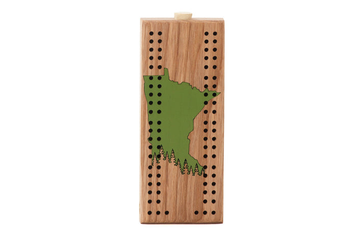 Pocket Minnesota Cribbage Board
