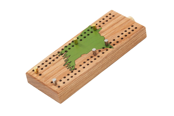 Pocket Minnesota Cribbage Board