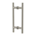 Polished Silver 8″ Ladder Pull Back to Back Handles | TR914