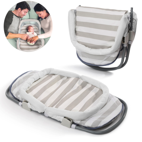 Portable Baby Bedside Sleepers Lounger Infant Bassinet Sleeping Bed for Napping