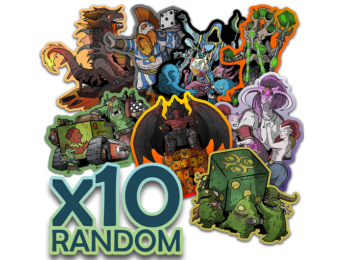 Premium Vinyl Stickers - x10 RANDOM!