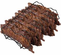 Primo Grills 5 or 9 Slot BBQ Rib Rack - primo, primo grills, rib rack. Primo Ceramic Grills by FireFly Barbecue