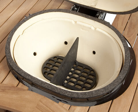 Primo Oval Jr Cast Iron Firebox Divider