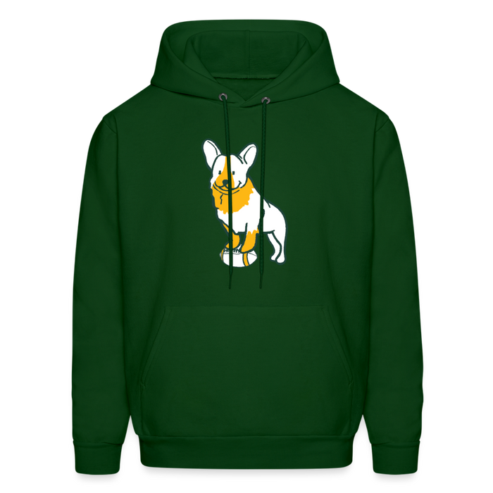 Puppy Love Classic Hoodie (Dark Colors) - forest green