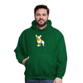 Puppy Love Classic Hoodie (Dark Colors) - forest green