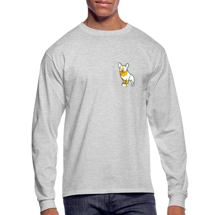 Puppy Love Classic Long Sleeve T-Shirt (Light Colors) - heather gray