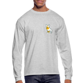 Puppy Love Classic Long Sleeve T-Shirt (Light Colors) - heather gray
