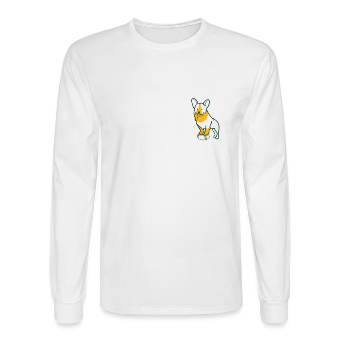 Puppy Love Classic Long Sleeve T-Shirt (Light Colors) - white