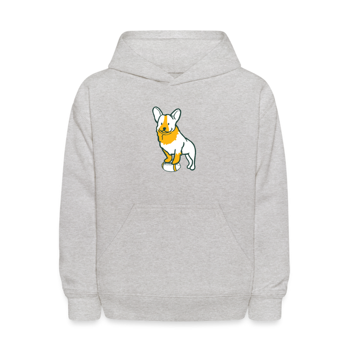 Puppy Love Kids' Hoodie - heather gray