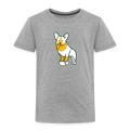 Puppy Love Toddler Premium T-Shirt - heather gray