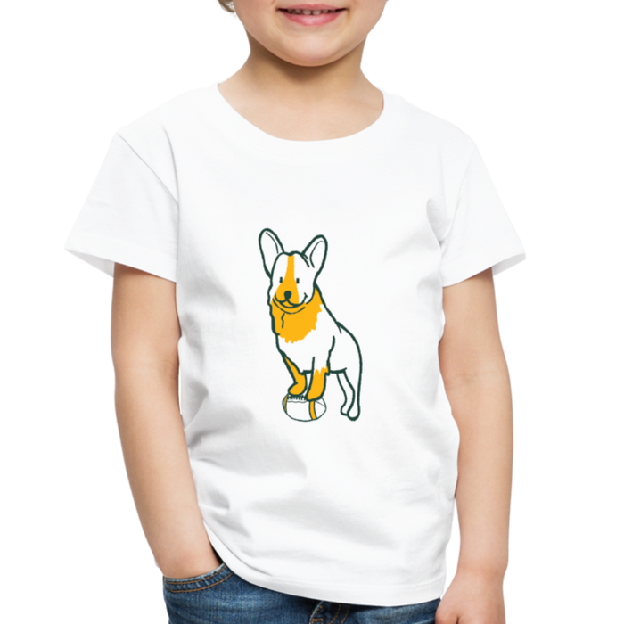 Puppy Love Toddler Premium T-Shirt - white