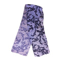 Purple Floral Unbranded Long Scarf