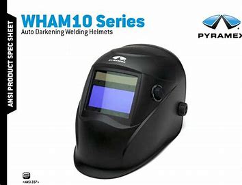 Pyramex Leadhead Auto-Darkening Matte Black Welding Helmet