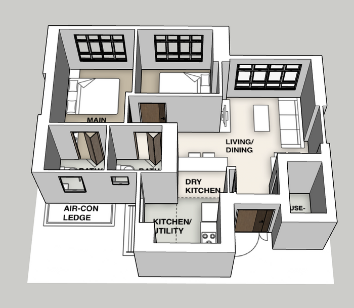Rajah Summit 3-room