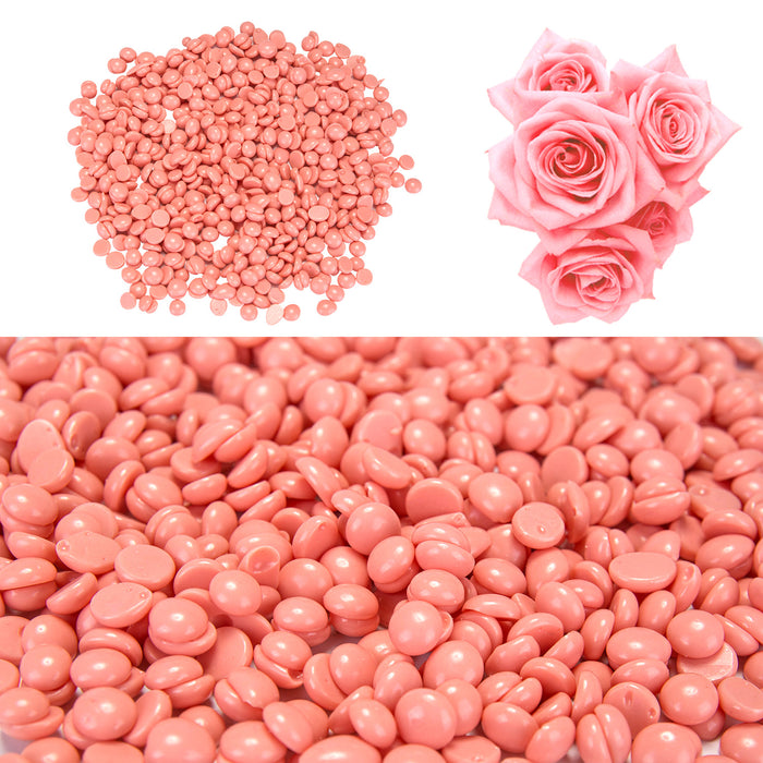 Red Hard Wax Beans Hair Removal Painless Wax Warmer Waxing Beans Natural Pearl