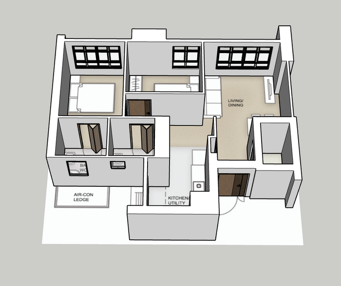 Redhill Peaks 3-room