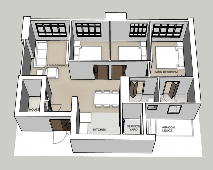 Redhill Peaks 4-room