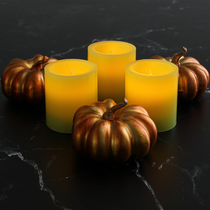 Richland LED Votive Candles Green