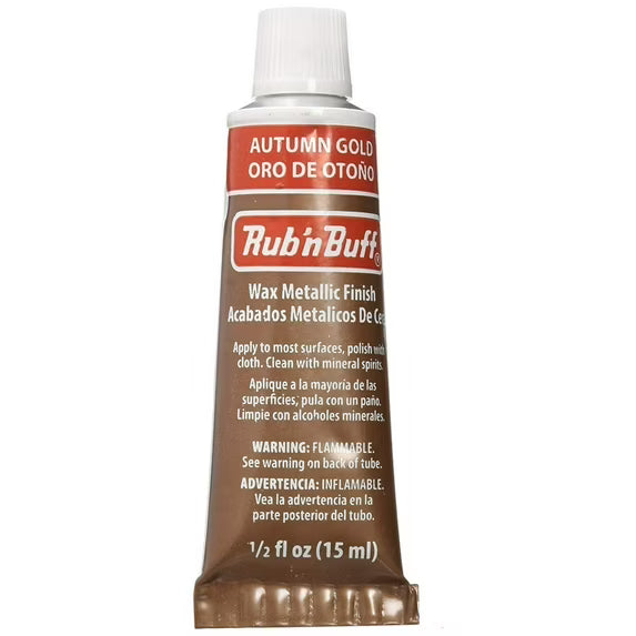 Autumn Gold Rub 'n Buff Wax Finish - Amaco