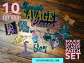 SAVAGE BOUGIE CLASSY 10 PATCH SET