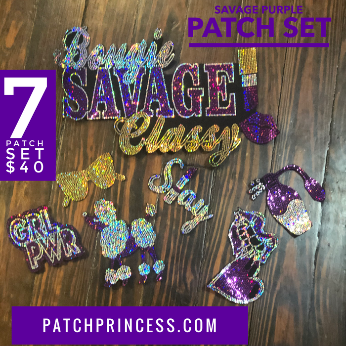 SAVAGE BOUGIE CLASSY 7 PATCH SET