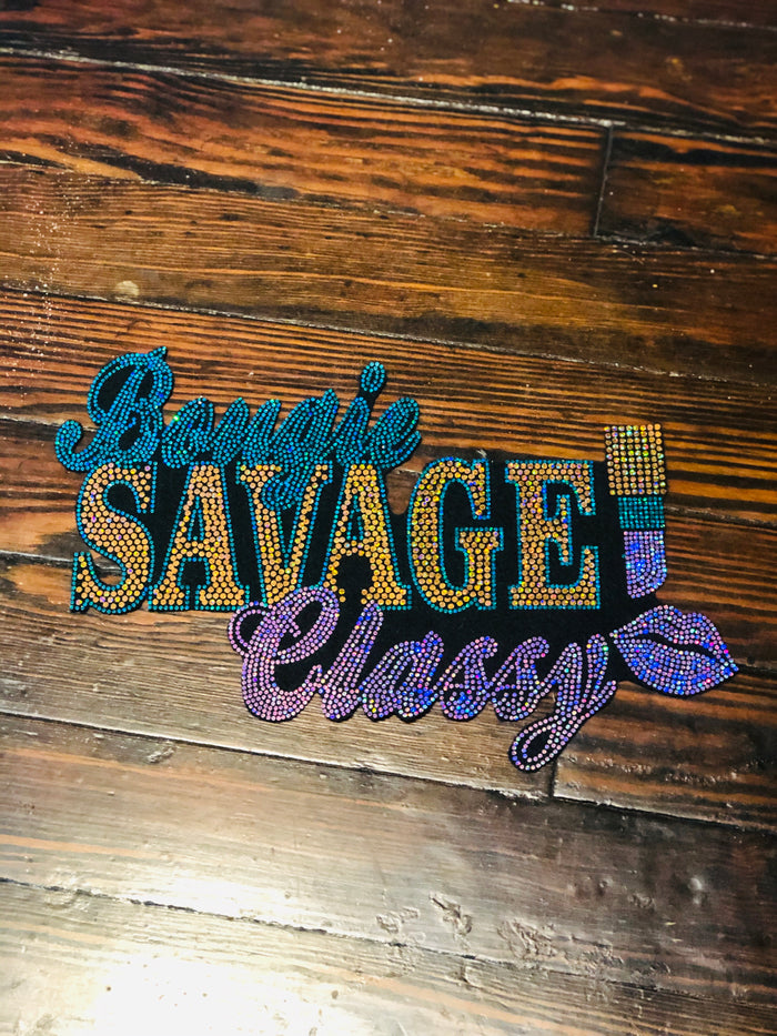 SAVAGE BOUGIE CLASSY BLING PATCH