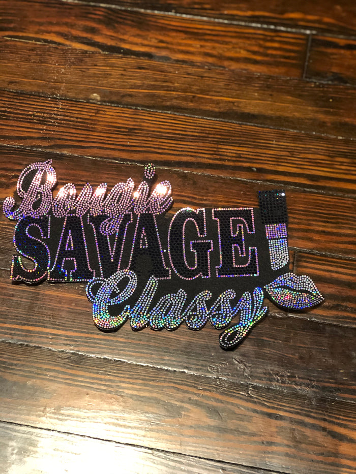 SAVAGE BOUGIE CLASSY BLING PATCH