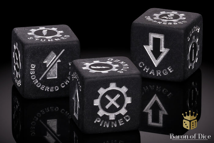 Sci-Fi Tactical Status Dice Set