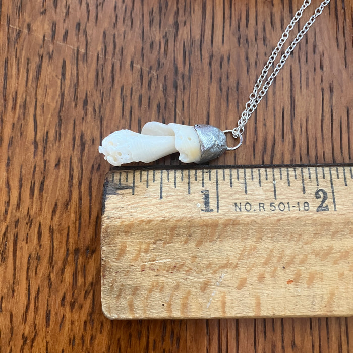 Sea Shell Spiral Pendant Necklace | Handmade Artisan Jewelry