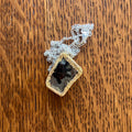 Sea Turtle Artisan Made Broken Plate Pendant Handcrafted Necklace 7/8in x 1in