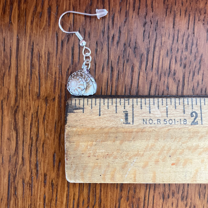 Sea Witch Sea Shell Jewelry Set | Handcrafted Necklace & Dangle Earrings