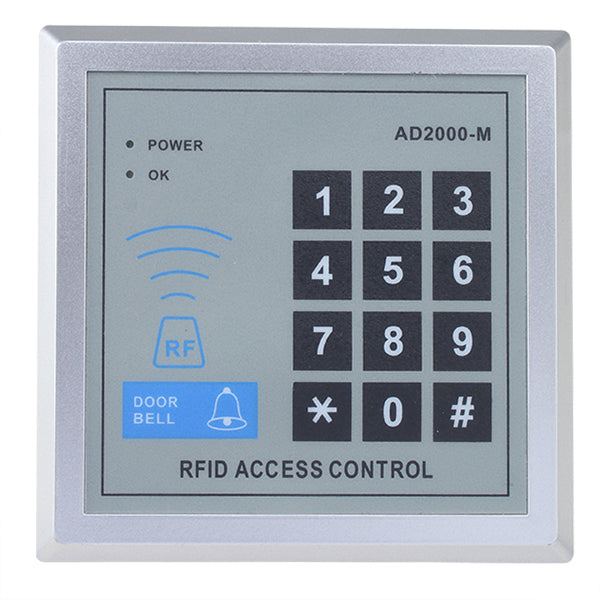 Security RFID Proximity Door Entry keypad for Access Control System with 10 Key Fobs
