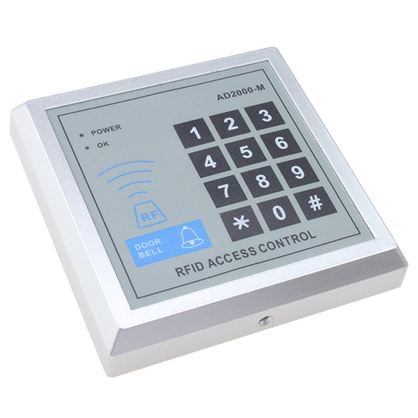 Security RFID Proximity Door Entry keypad for Access Control System with 10 Key Fobs