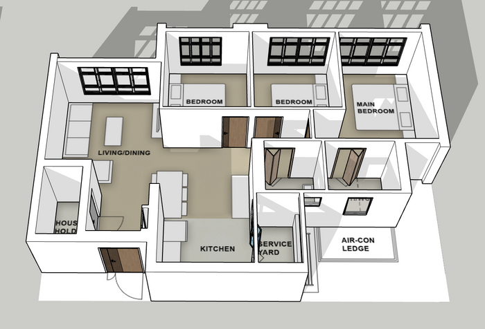 Sembawang Beacon 4-room