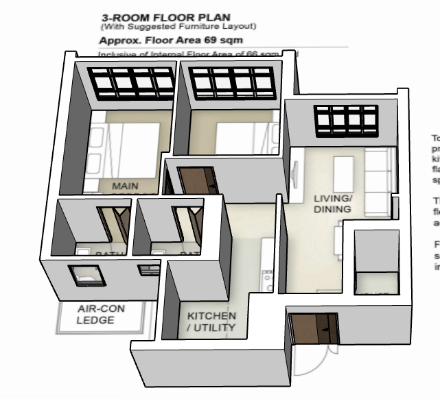 Sembawang Portico 3-room