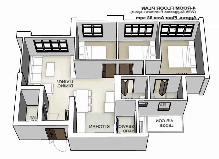 Sembawang Portico 4-room