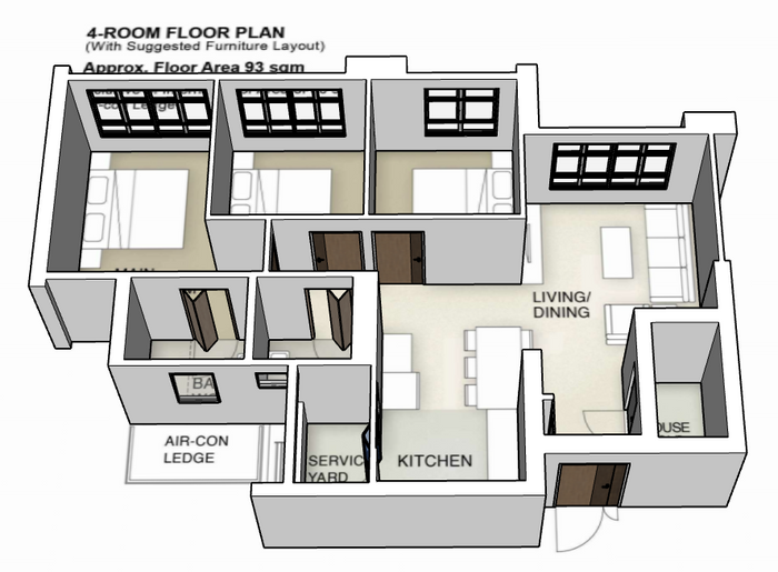 Sembawang Portico 4-room