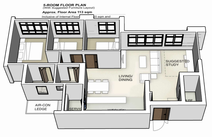 Sembawang Portico 5-room
