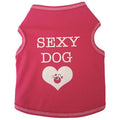 SEXY DOG TANK HOT PINK, Shirts Tanks & Tees - Bones Bizzness