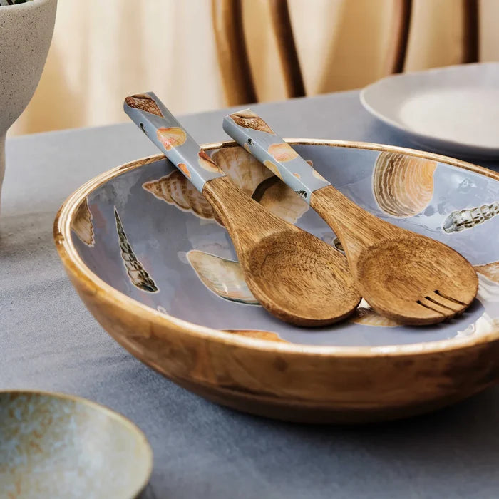 Shelly Beach Salad Servers