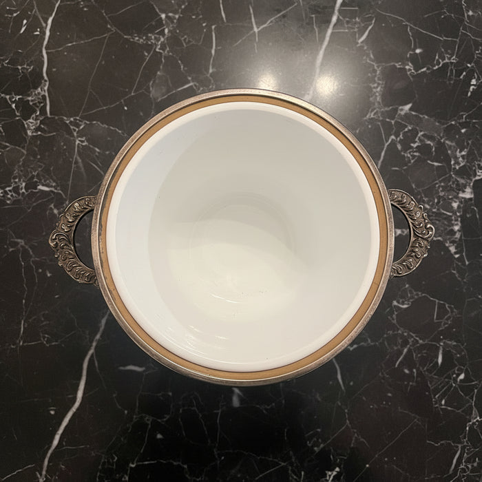 Silverplate Ice Bucket with Handles
