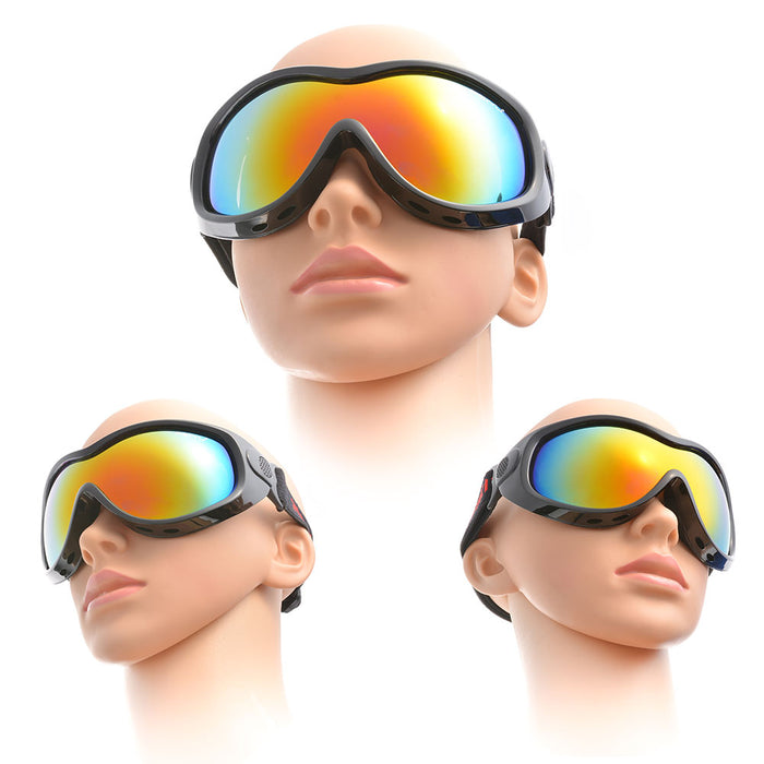 Ski Goggles Double Anti Fog Lenses Sun Glasses Eyewear For Kid Boy Girl Winter