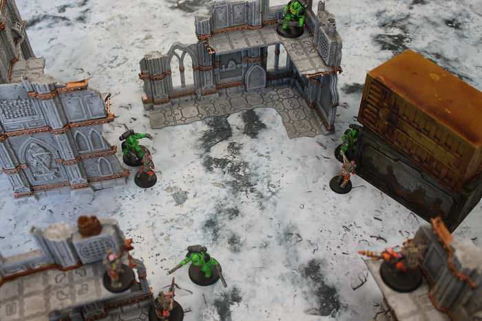Snowy Tundra | Neoprene Battle Mat with Bag | Baron of Dice