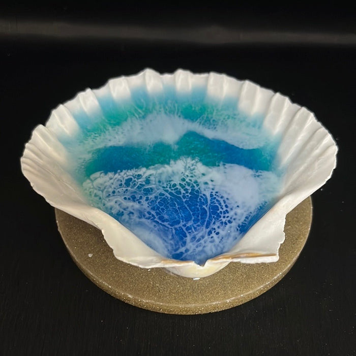 Soap Dish - Sand & Shell Dish Jewelry & Soap